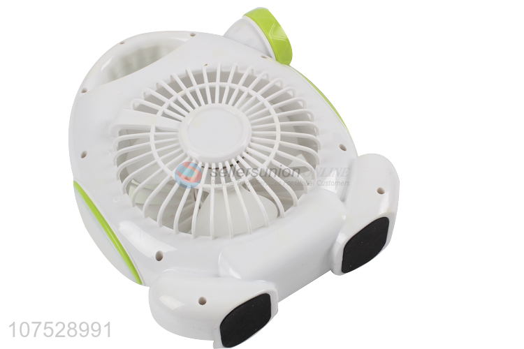 High Quality Multifunctional Portable Rechargeable Fan With Led Light