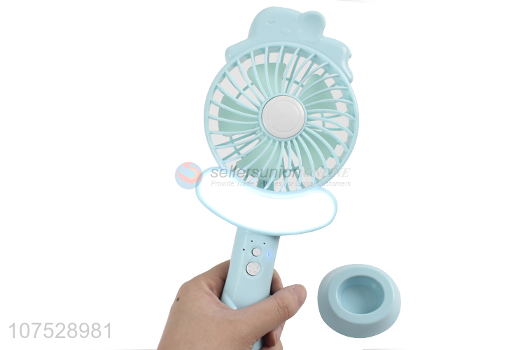 Customize Cute Handheld Fan Cartoon Mini Portable Usb Electric Hand Fan