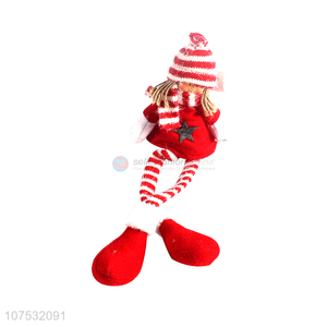 Hot selling Christmas toy fabric doll Christmas doll for decoration