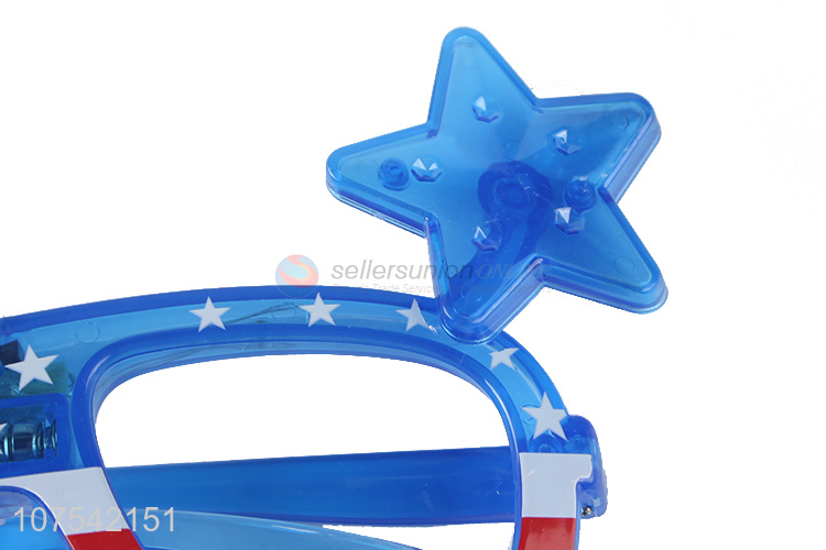 Wholesale Creative Funny Led Star Shape Glasses For Party Decoration