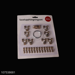 Wholesale photo frame hook binding set with 20 nails