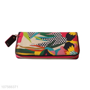 Popular products <em>women</em> zipper oxford fabric <em>purse</em> long wallets