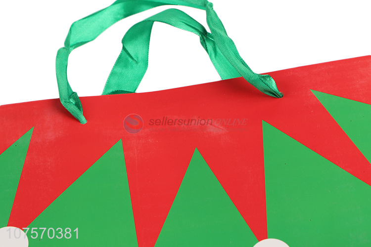 New design Christmas paper gift bag paper souvenir bag