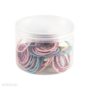 Hot Sale 2 mm Bright Yarn Rubber Band Hair Rope