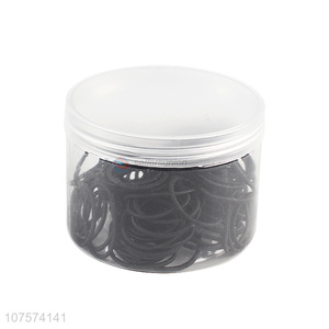 Best Selling 2 mm Bright Yarn Rubber Band Black Hair Ring