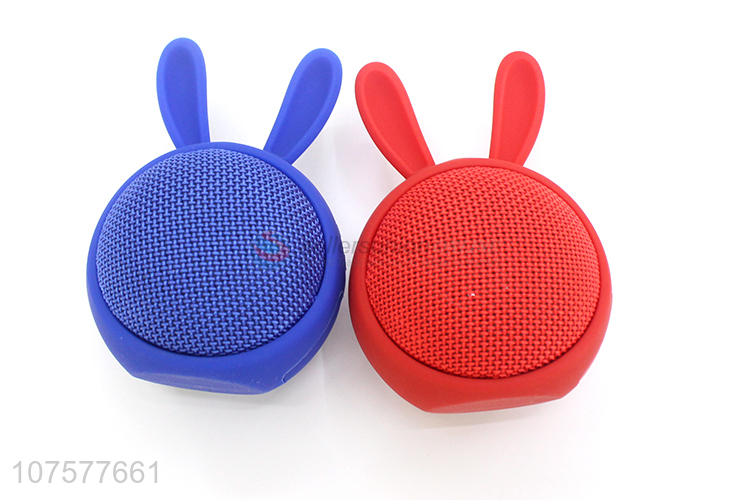 Hot sale portable wireless stereo rabbit bluetooth speaker for mobile phones