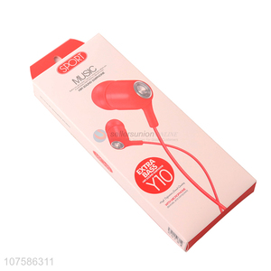 Hot products sports in-ear earphones stereo music earphones