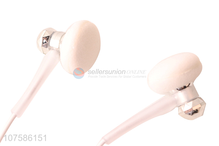 Competitive price 3.5mm in-ear headset microphone running earphones