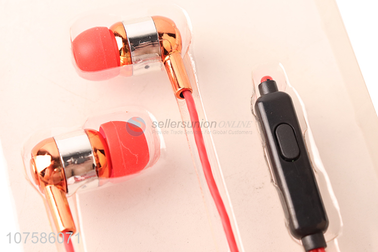Latest arrival 3.5mm wired earphone headphone with microphone