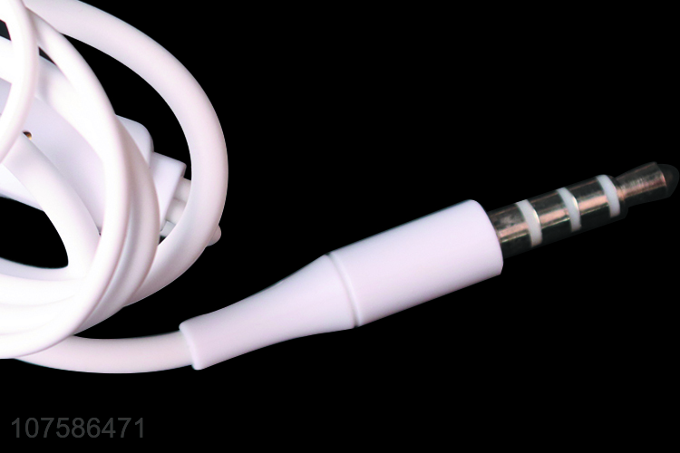 Factory direct sale 3.5mm wired earphone headphone with microphone