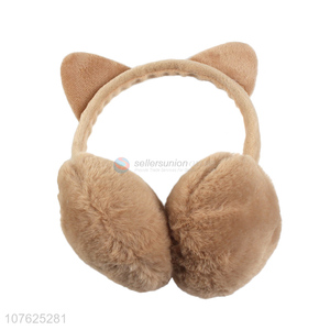 Popular products windproof fluffy ear cover winter warm fuzzy ear muff