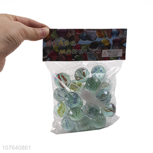 Hot-selling <em>crafts</em> eight-piece transparent <em>glass</em> ball bag of 20 capsules