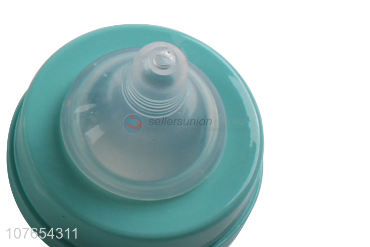 High quality food grade baby water bottle with nipple and handles