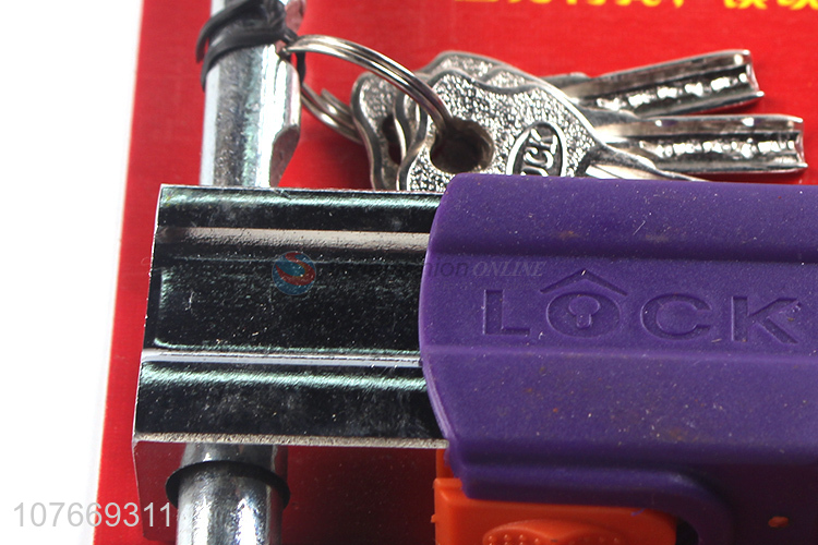 High quality multifunctional iron lock u shape bicycle lock