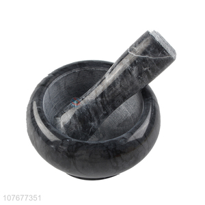 Wholesale Kitchenware Marble Mortar And Pestle Set For Household