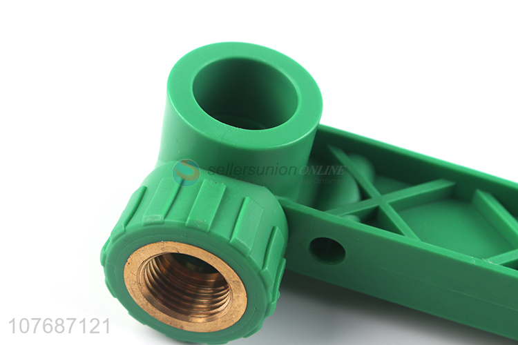 Popular product double plastic pipe fitting double elbow tube fitting