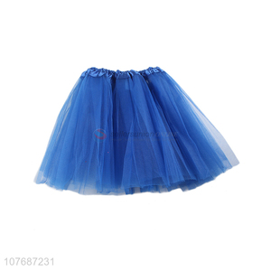 High quality girls tutu dress princess gauzy skirt