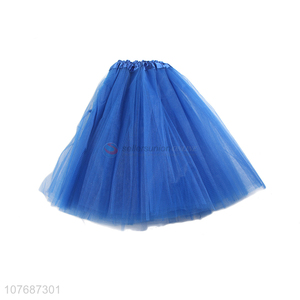 Factory wholesale ladies short skirt gauzy shirt yarn skirt