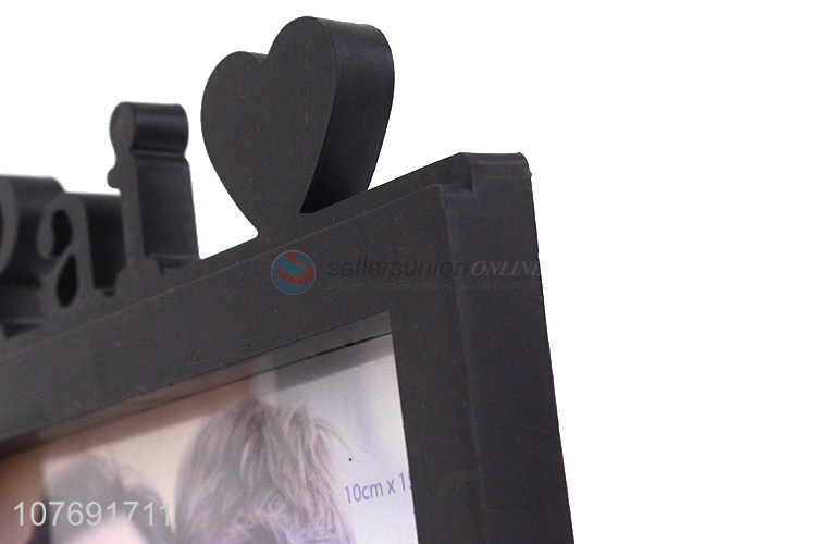 Modern Home Decoration Plastic Photo Frame With Holder