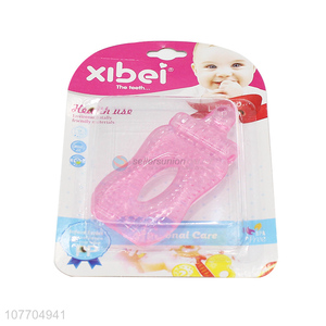 New arrival soft baby chew toy teether <em>feeding</em>-<em>bottle</em> shape baby teether