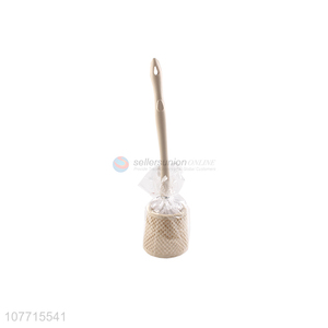 Good Quality Long Handle Plastic Toilet Brushes With Holder Set