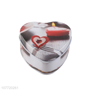 Creative knot wedding box heart-shaped wedding candy tin box