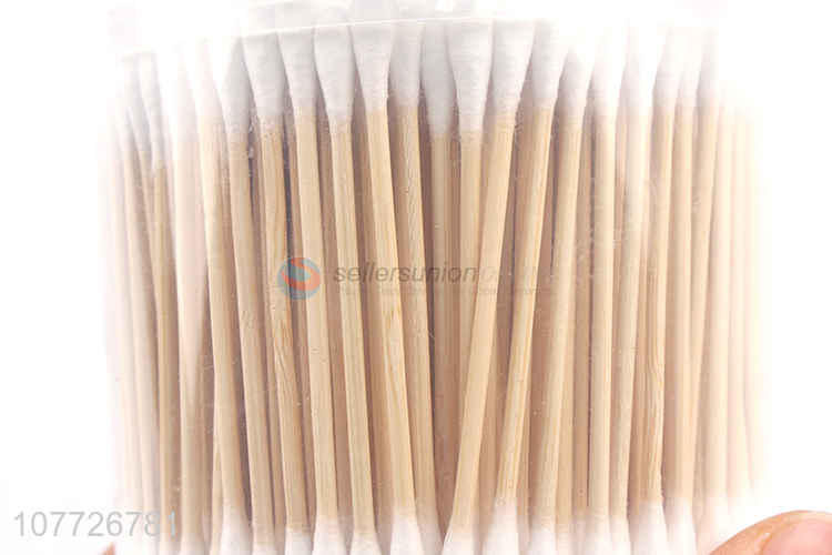 Double-headed bamboo stick cotton swab makeup cotton swab stick hygiene cleaning cotton swab