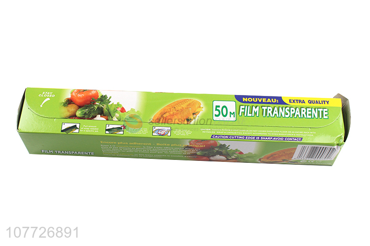 Brand new soft plastic cling film food wrap 