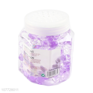 Low-priced household solid fragrance beads purple sanitary freshener