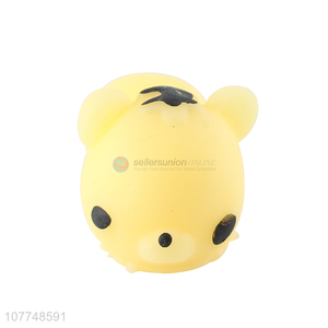 Promotional anti stress soft animal squeeze toy