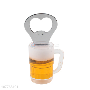 Custom Imitation Beer Mug <em>Fridge</em> <em>Magnet</em> Bottle Opener