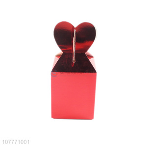 New arrival red paper candy <em>packing</em> <em>box</em> for wedding party