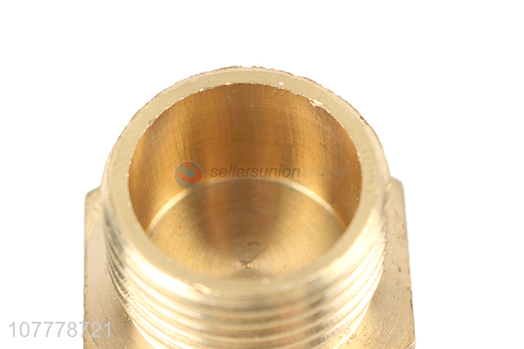 Wholesale 1/2 brass male thread hexagon head pipe plug pipe fittings