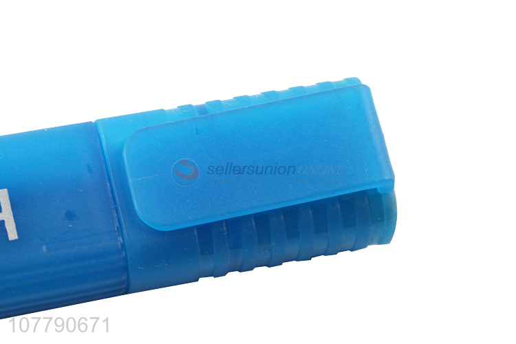 China factory plastic highlighter pen for office and school