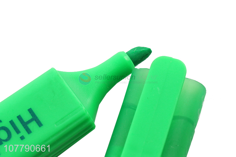 New arrival plastic highlighter pen office student markers