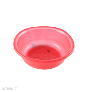 New Arrival Colorful Plastic Basin Household Wash Basin