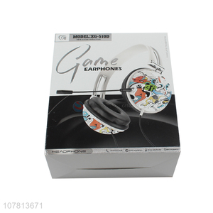 Low price wholesale white <em>headphone</em> telescopic <em>earphone</em>