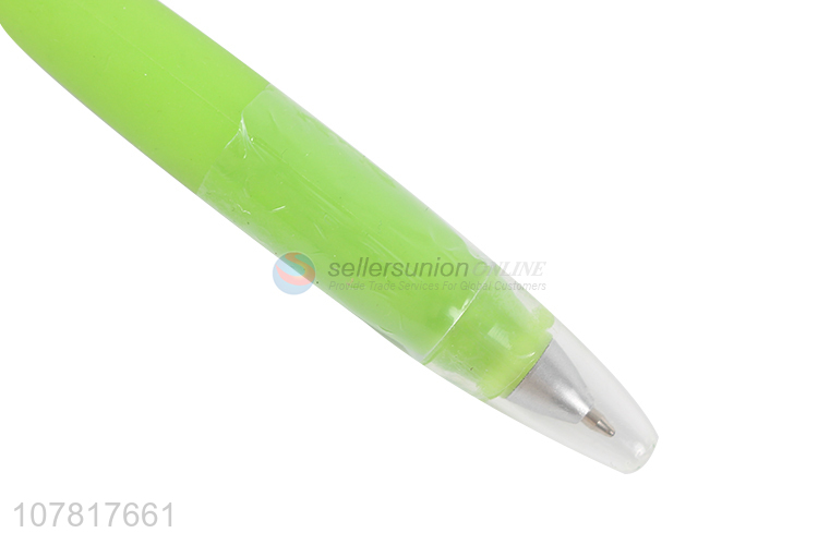 High quality cartoon flower soft ballpoint pen