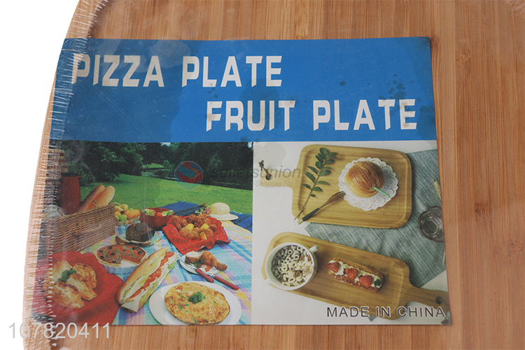Good quality wooden pizza plate food plate wooden serving tray