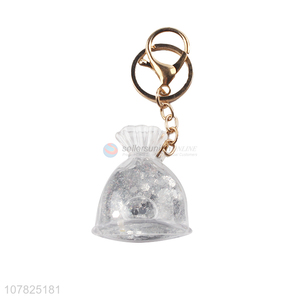 Top product new style quicksand keychain for sale
