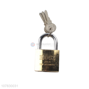 Wholesale top <em>security</em> hardened shackle iron padlock and keys