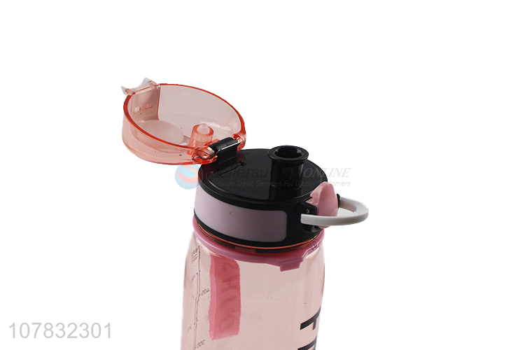 Wholesale 400ml 600ml leakproof plastic travel water bottle