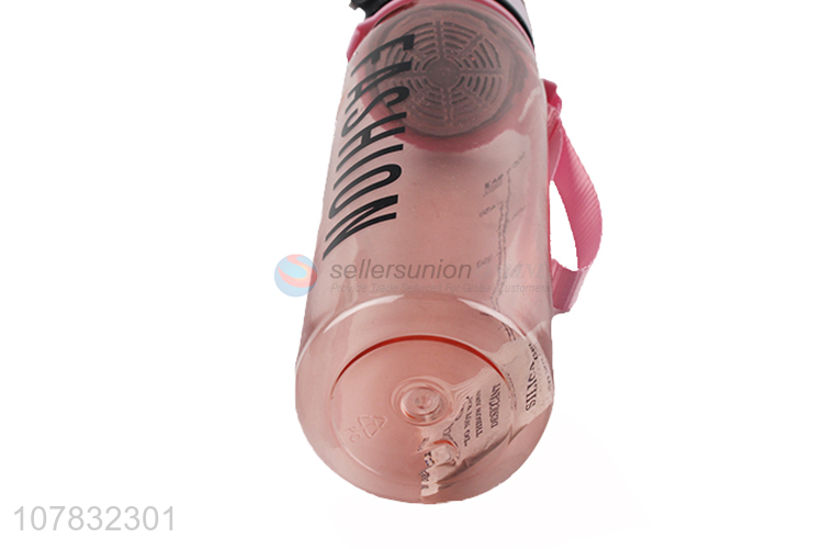Wholesale 400ml 600ml leakproof plastic travel water bottle