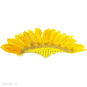 Wholesale from china dance party feather headwear