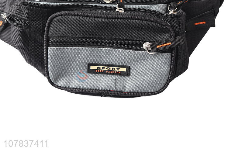 Top product black fanny pack sport waist bag wholesale