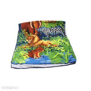 Custom Animal Pattern Printed <em>Bath</em> <em>Towel</em> Colorful <em>Towel</em>