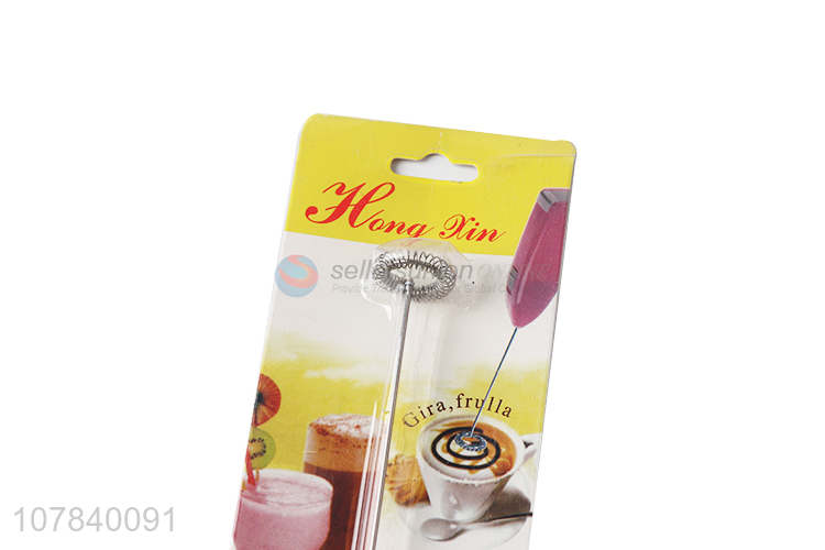 Newest Electric Milk Frother Whisk Drink Mixer Coffee Blender