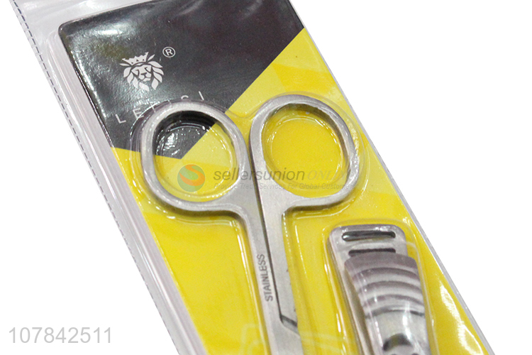 New product stainless steel nail cutter with nail scissors
