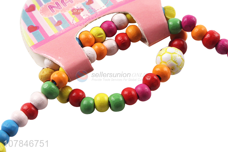 Best Selling Colorful Beaded Necklace With Bracelet