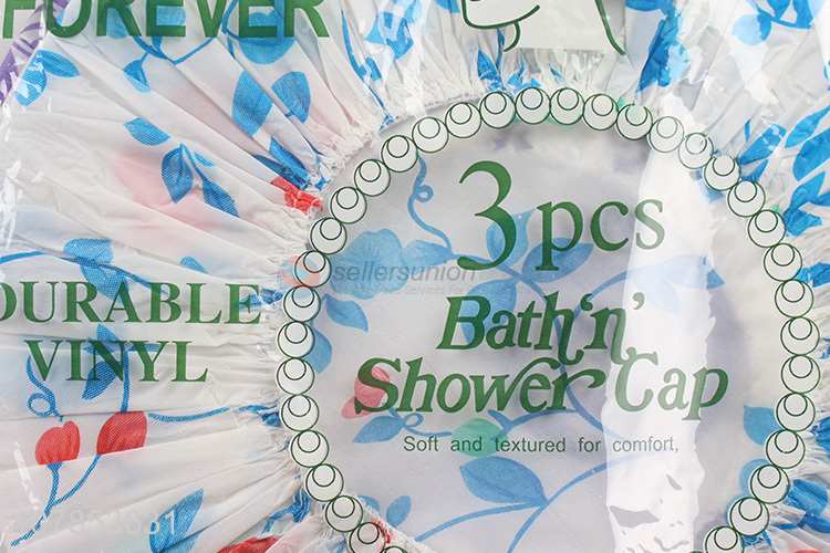 Wholesale waterproof shower disposable plastic shower cap